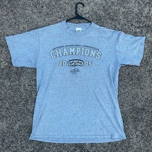 Vintage San Antonio Spurs 2005 Championship Shirt
